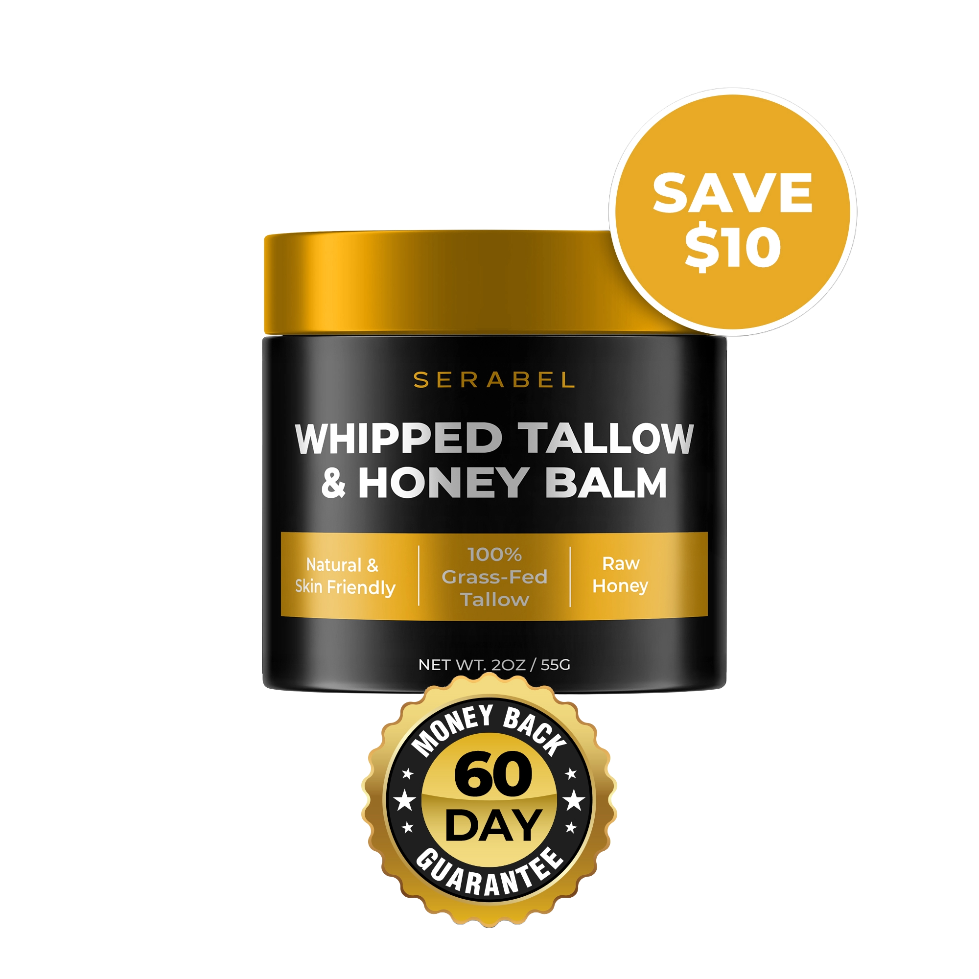 Serabel Whipped Tallow & Honey Balm(1-month)