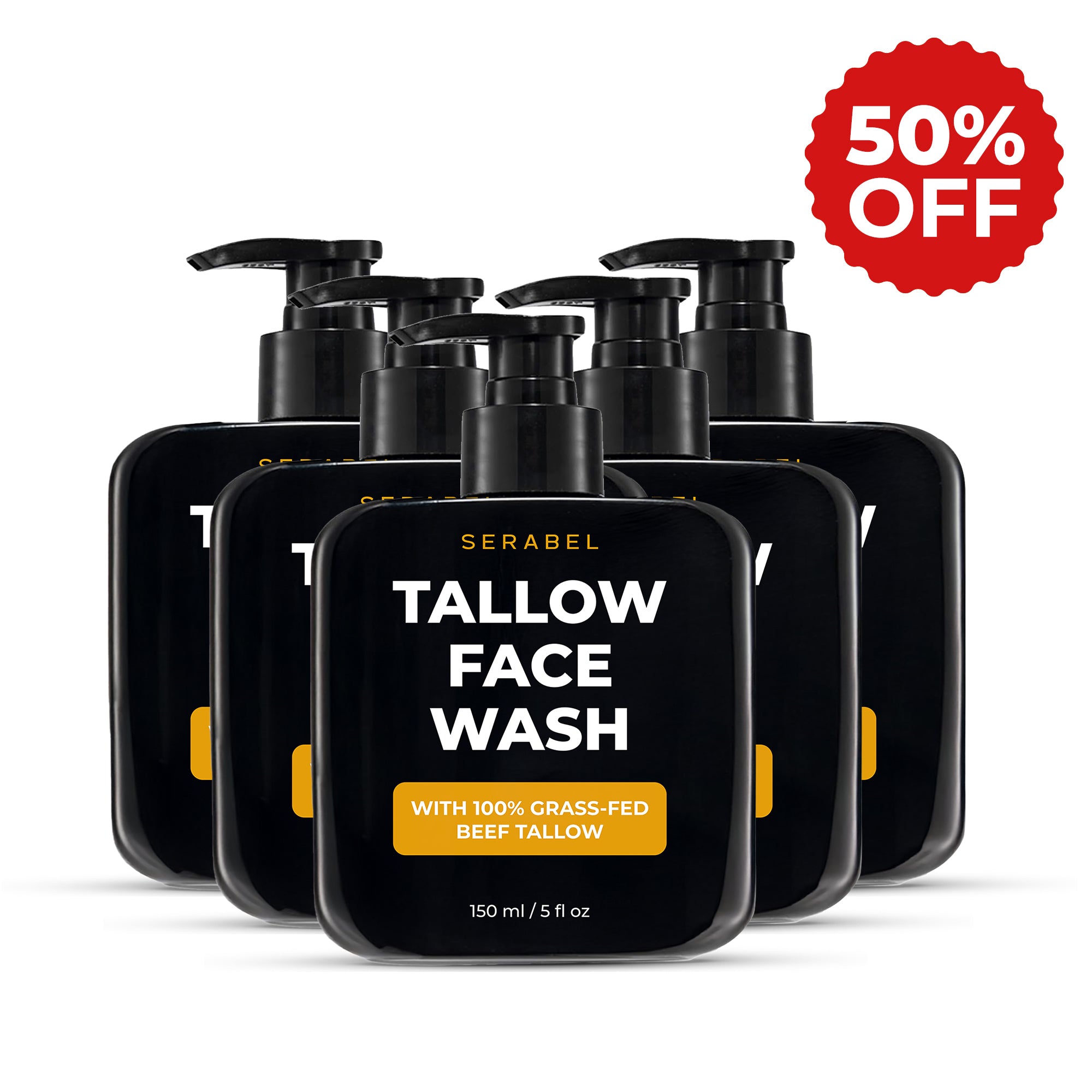 6 Tallow Face Wash