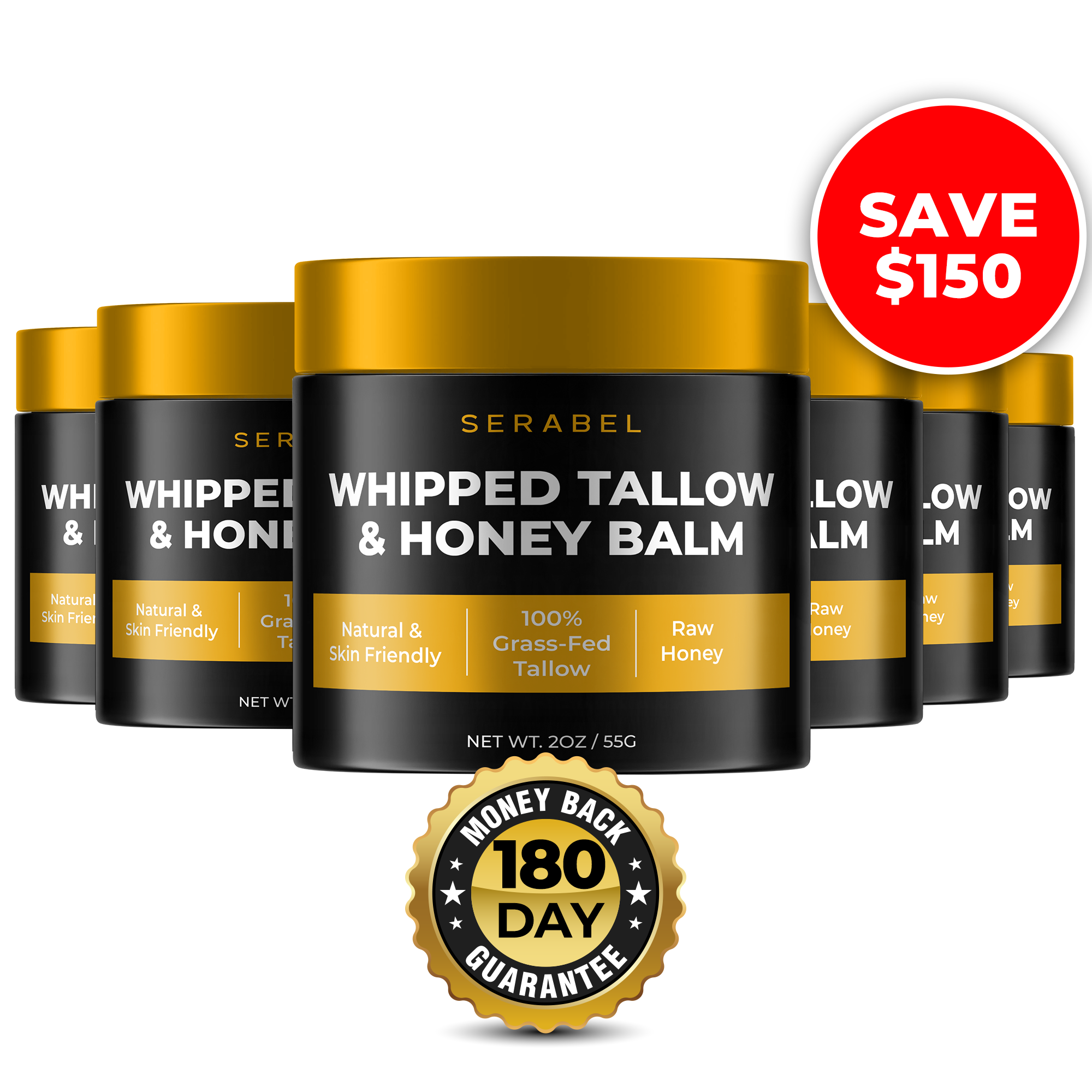 Serabel Whipped Tallow & Honey Balm