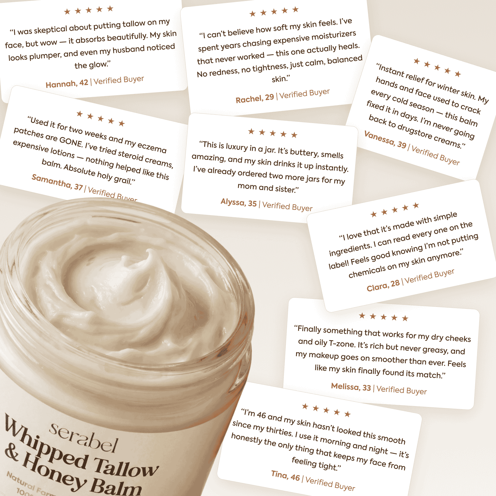 Tallow & Honey Balm