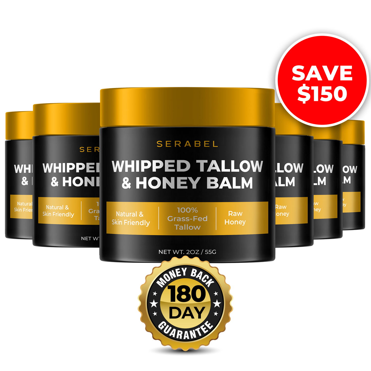 Serabel Whipped Tallow & Honey Balm