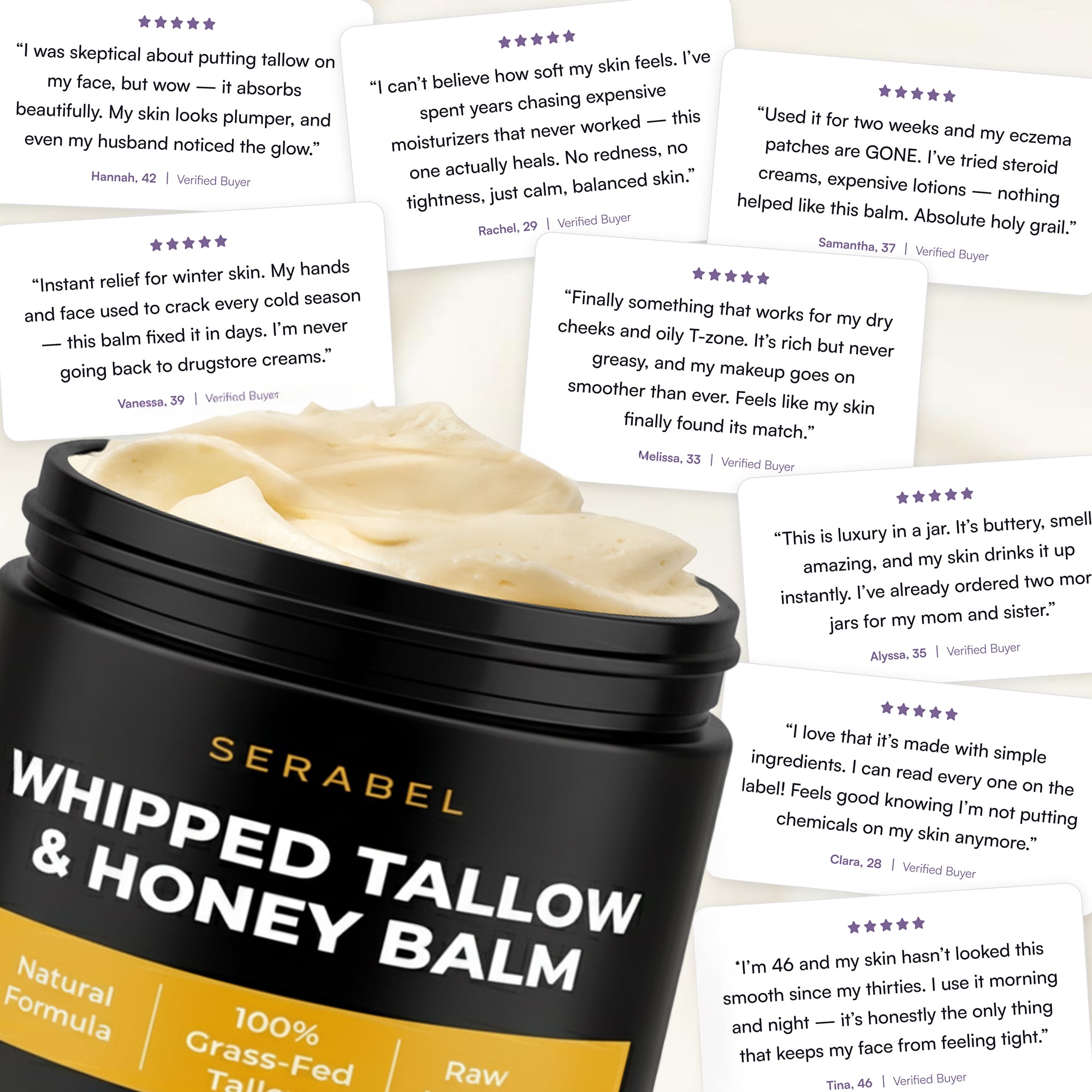Serabel Tallow & Honey Balm