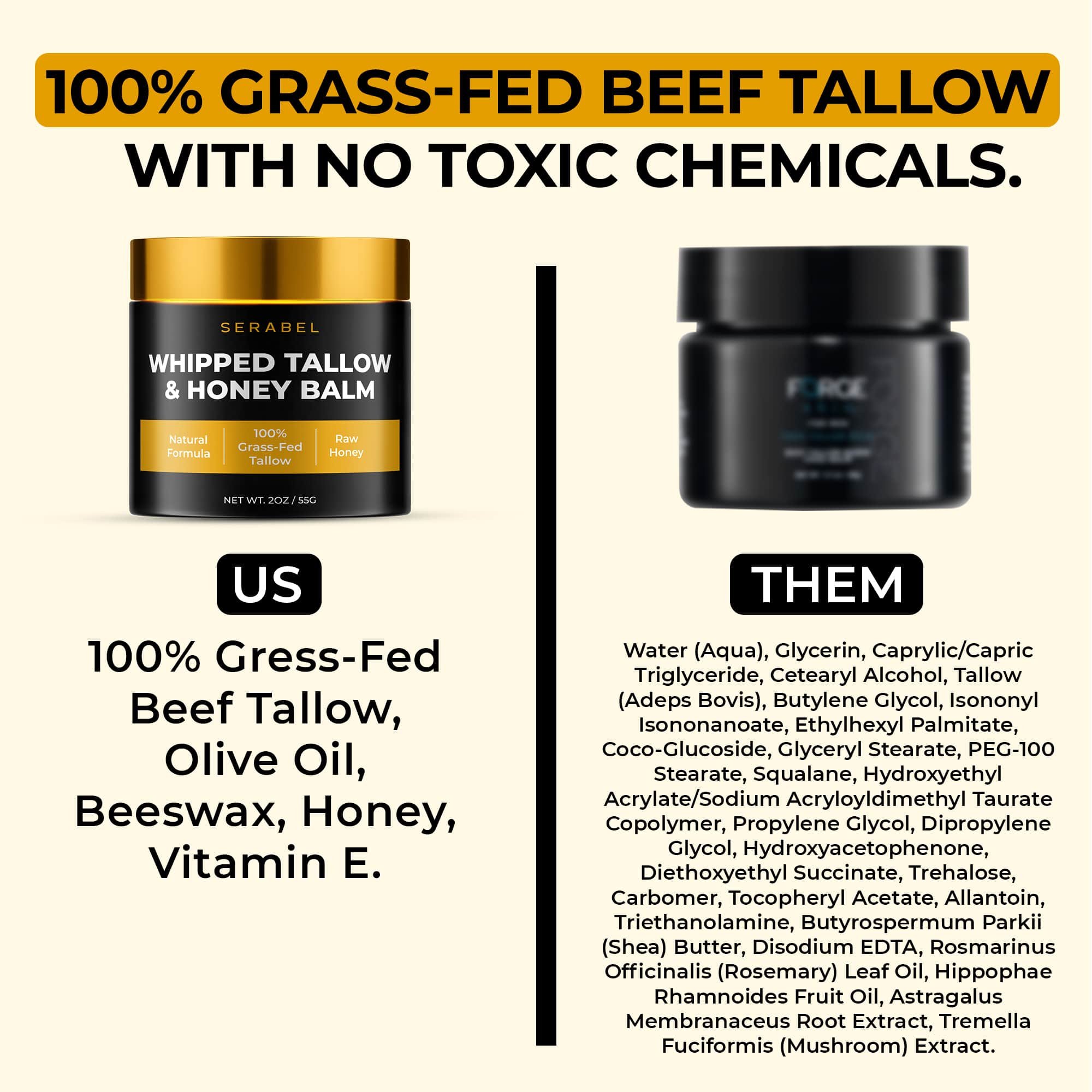 Serabel Tallow & Honey Balm