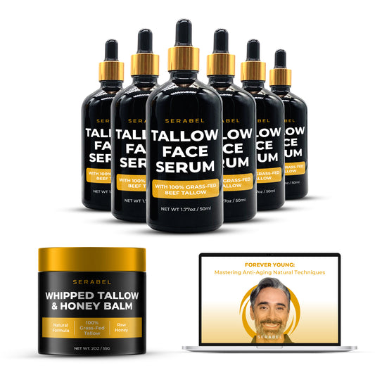 2+4 Tallow Serum Deal (6 months supply) + 1 Tallow Balm + E book