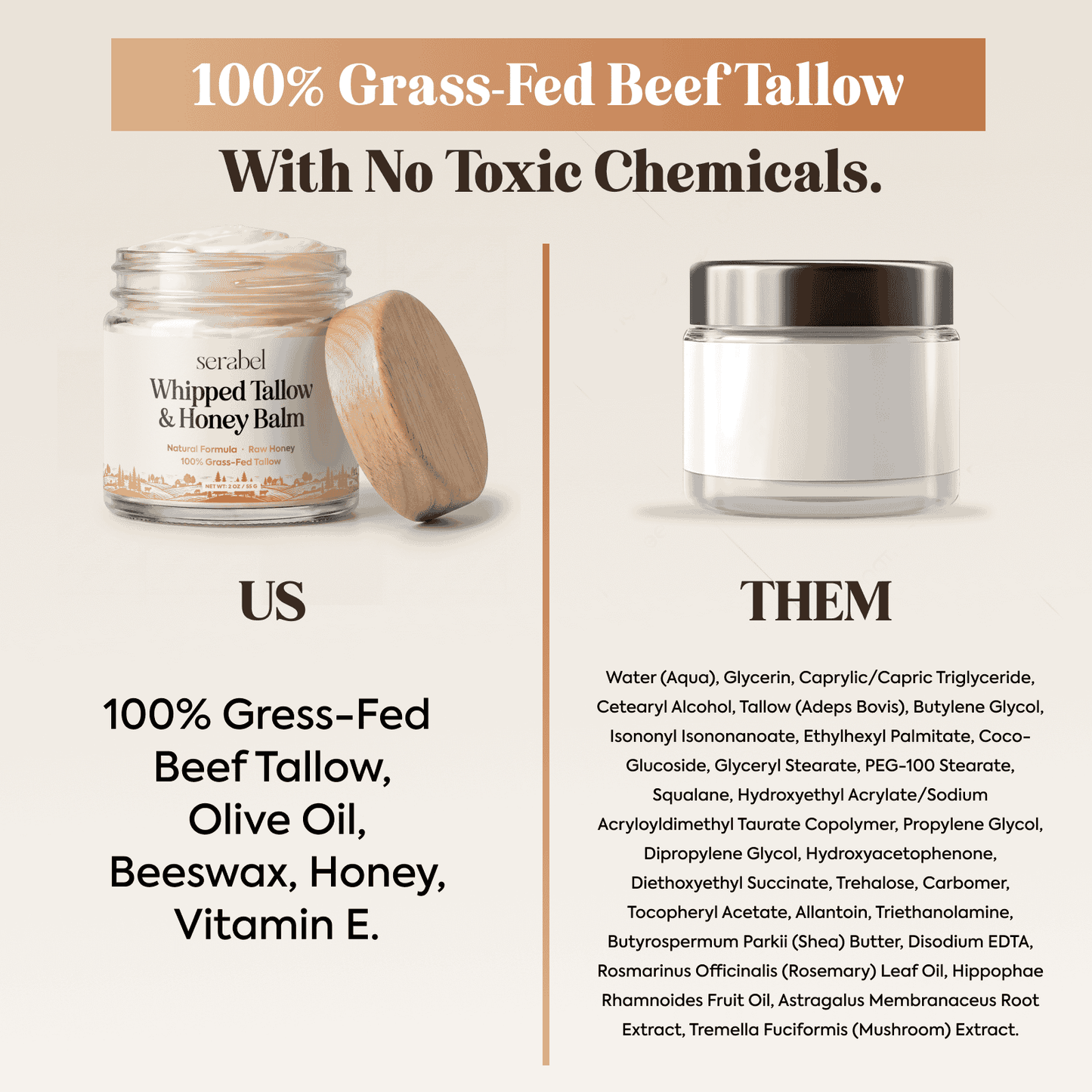 Tallow & Honey Balm